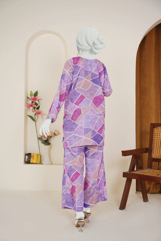 Purple Mosaic Set